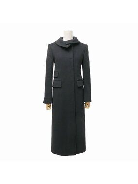 Gucci Coat 38 Cashmere Blend Slit Long
